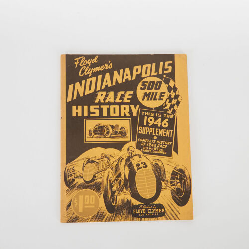 Floyd Clymer's Indianapolis Race History 1946 Supplement