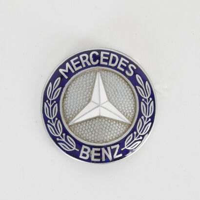 A Vintage Mercedes-Benz W110 Car Badge