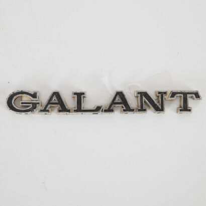 A Vintage Mitsubishi Galant Car Badge