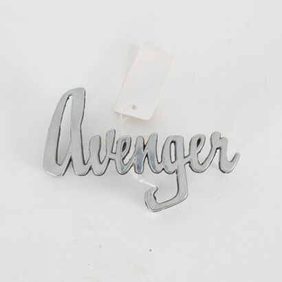 A Vintage Chrysler Hillman Avenger Car Badge