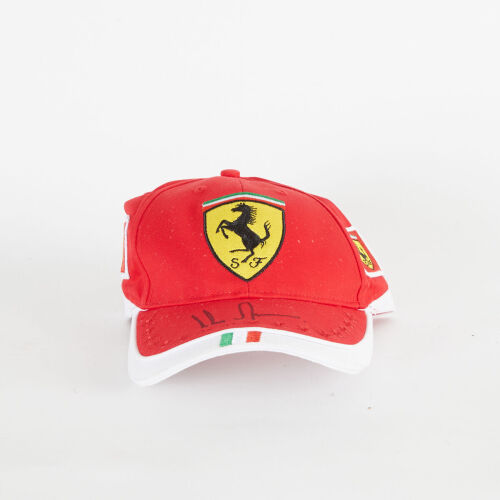 An Official Ferrari Cap possibly signed by Michael Schumacher