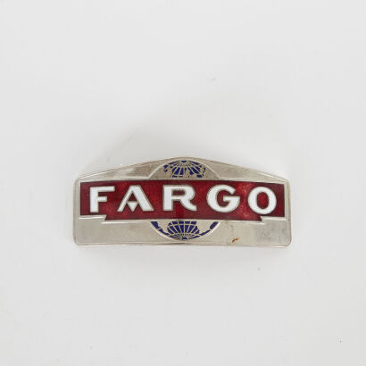 A Vintage Fargo Trucks Badge