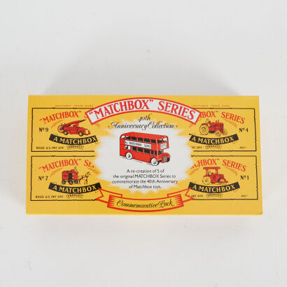 Matchbox 40th Anniversary Collection Set of 5 Models