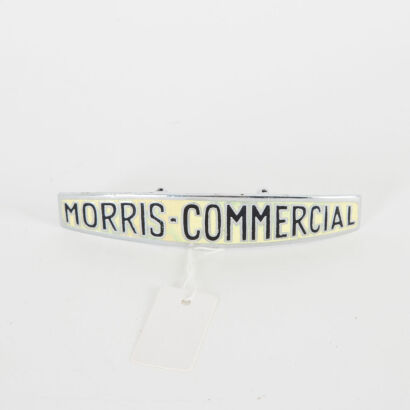 A Vintage Morris Commercial Truck Badge