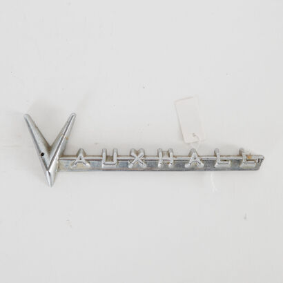 A Vintage Vauxhall Car Badge