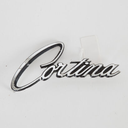 A Vintage Ford Cortina Car Badge