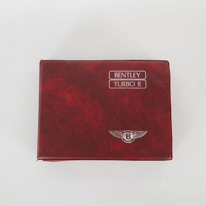 Bentley Turbo R Handbook C.1986