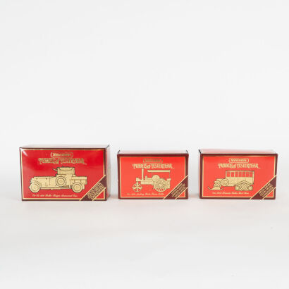 A lot of 3 Matchbox Models of Yesteryear Special Editions