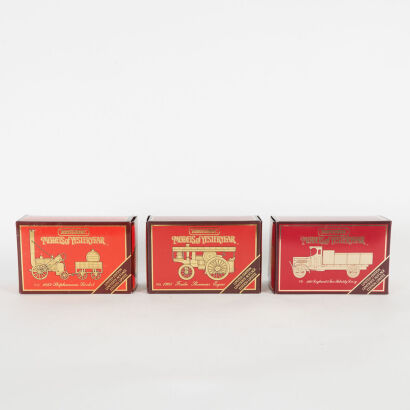 A lot of 3 Matchbox Models of Yesteryear Special Editions