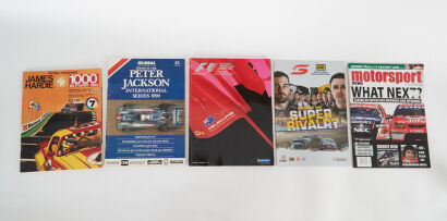 A lot of 4 Official Racing Programmes and a Magazine