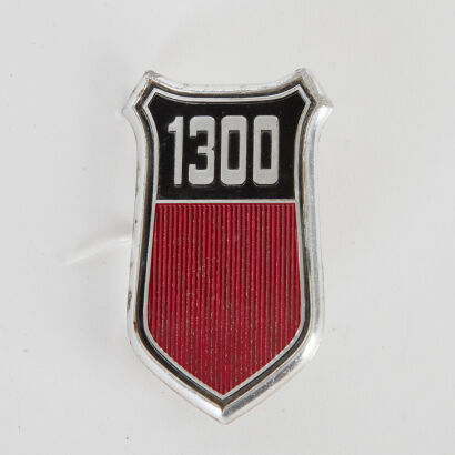 A Vintage Fiat 1300 Car Badge