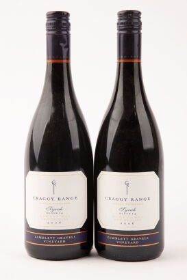 (2) 2006 Craggy Range Block 14 Syrah, Hawkes Bay