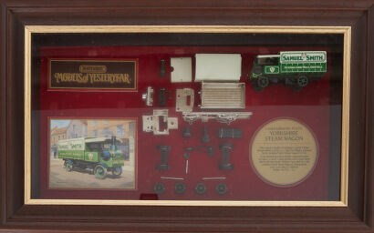 Matchbox Yorkshire Steam Wagon Framed Set