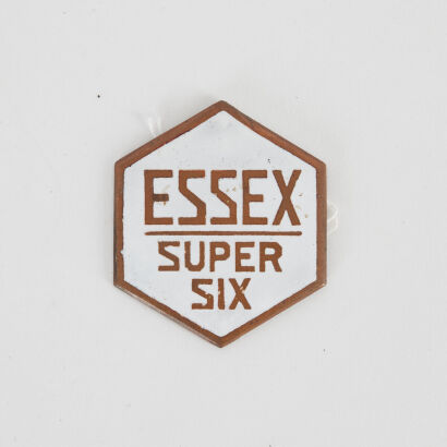 A Pre-War Essex Super Six Car Badge