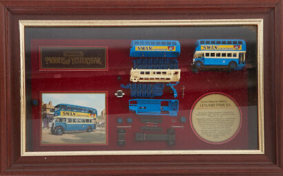 Matchbox Leyland Titan Framed Set