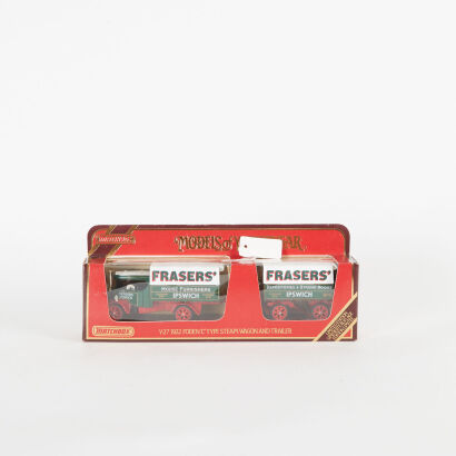 Matchbox Y-27 Foden 'C' Type Steam Wagon and Trailer Special Set