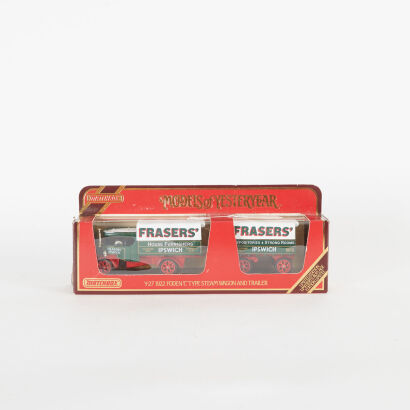 Matchbox Y-27 Foden 'C' Type Steam Wagon and Trailer Special Set