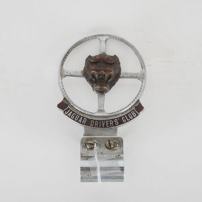 A 1970s Jaguar Drivers' Club Badge