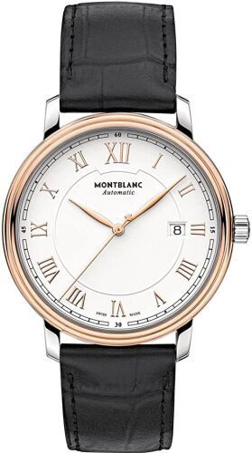 Montblanc Tradition Automatic Steel and Gold Wristwatch, $5,090 RRP