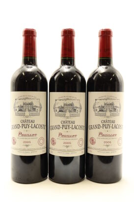 (3) 2005 Chateau Grand-Puy-Lacoste, Pauillac [JR17] [WS93]