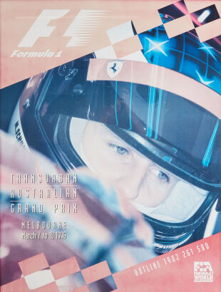 1999 Qantas Australian Grand Prix Poster
