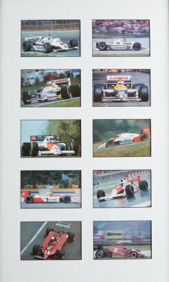 10 Framed Photographs of Formula 1
