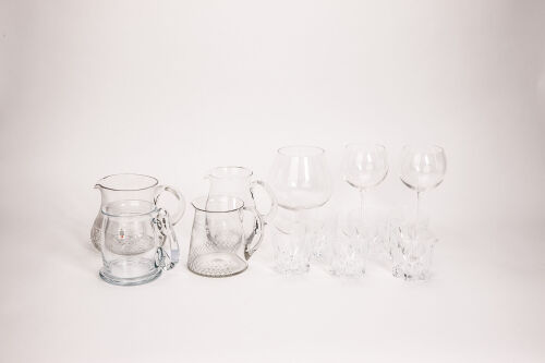 A 79-Piece Collection of Glassware