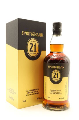 (1) Springbank 21 Year Old 2022 Release Single Malt Scotch Whisky, 45% ABV