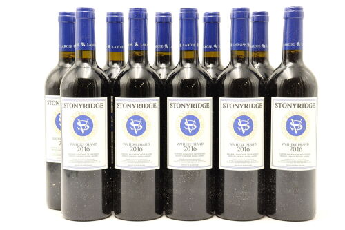 (10) 2016 Stonyridge Vineyard Larose, Waiheke Island
