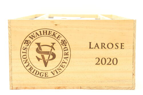 (12) 2020 Stonyridge Vineyard Larose, Waiheke Island (OWC)