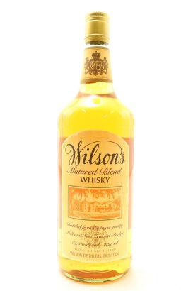 (1) Wilson's Mature Blend Whisky, Blended New Zealand Whisky 37.5% ABV, 1125ml &diams;