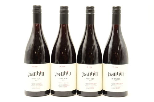 (1) 2015-2018 Bell Hill Pinot Noir Vertical, Canterbury, 4x Bottles Sold as One Lot