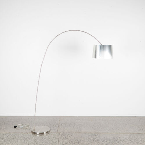 A Contemporary Floor Standing Arch Lamp