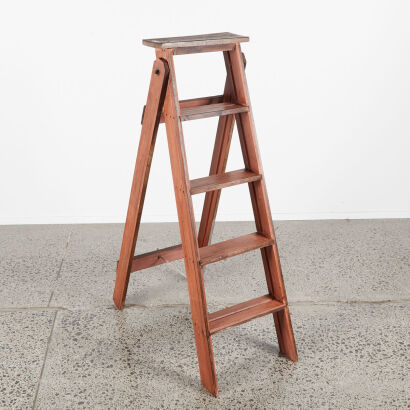 A Vintage Wooden Ladder