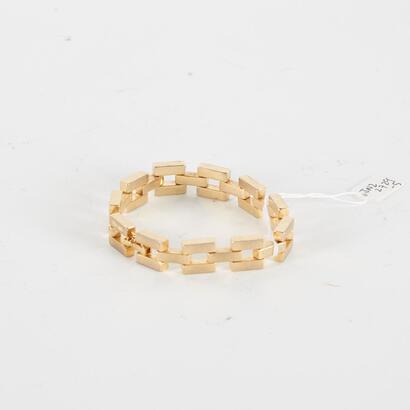 An 18ct Gold Plated Vintage Chain Bracelet