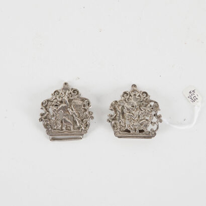 An Antique Victorian Silver Belt Buckle