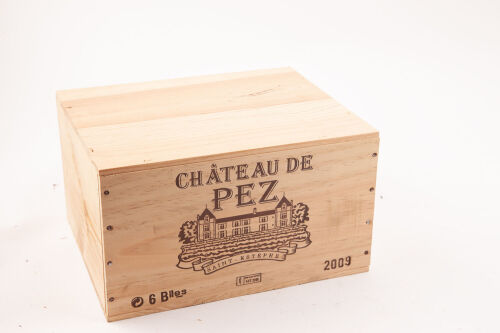 (6) 2009 Chateau de Pez, St Estephe (OWC) ♦