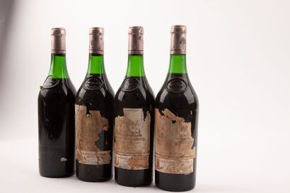 (4) 1971 Chateau Haut Brion, Pessac Leognan ♦