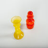 A Pair Of Mid Century Blenko Style Glass Objects - 2