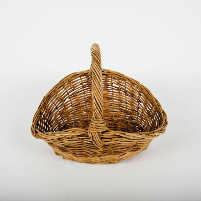 A Handmade Cane Basket