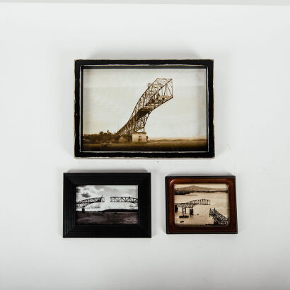 A Trio Of Framed Auckland Harbour Bridge Prints