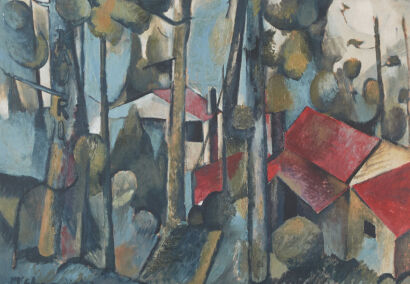 COLIN McCAHON Kauri Print