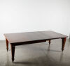 A Regency Extendable Dining Table With Inlay Legs - 2