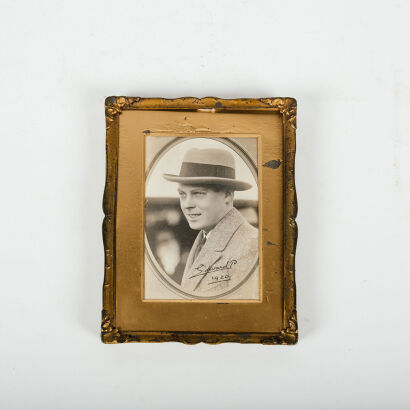 A Framed Photograph Of The Prince Of Wales c.1920