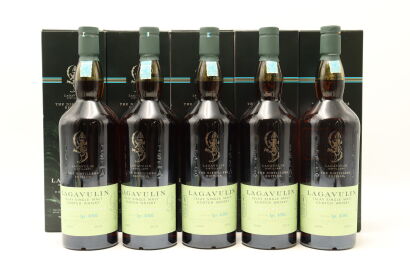 (5) 2000 Lagavulin 'The Distillers Edition' Double Matured Single Malt Scotch Whisky 4/505, 43% ABV, 1000ml