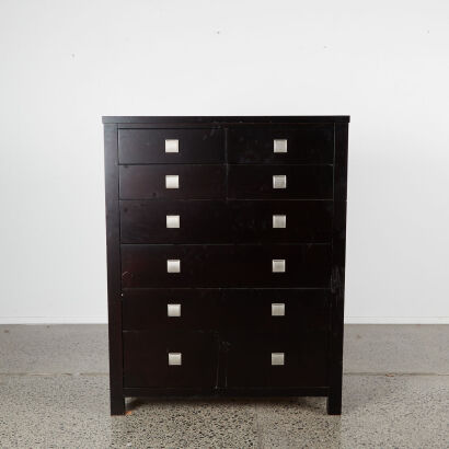 A Contemporary Eight Drawer Chest