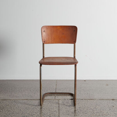 A Vintage Factory Chair