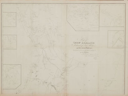 A New Ulster Map of New Zealand Islands C.1847