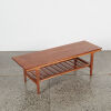 A Mid-Century Solid Mahogany Coffee Table - 2
