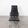An EA124 'Aluminium Group' Lounge Chair & Ottoman By Charles & Ray Eames For Vitra - 2